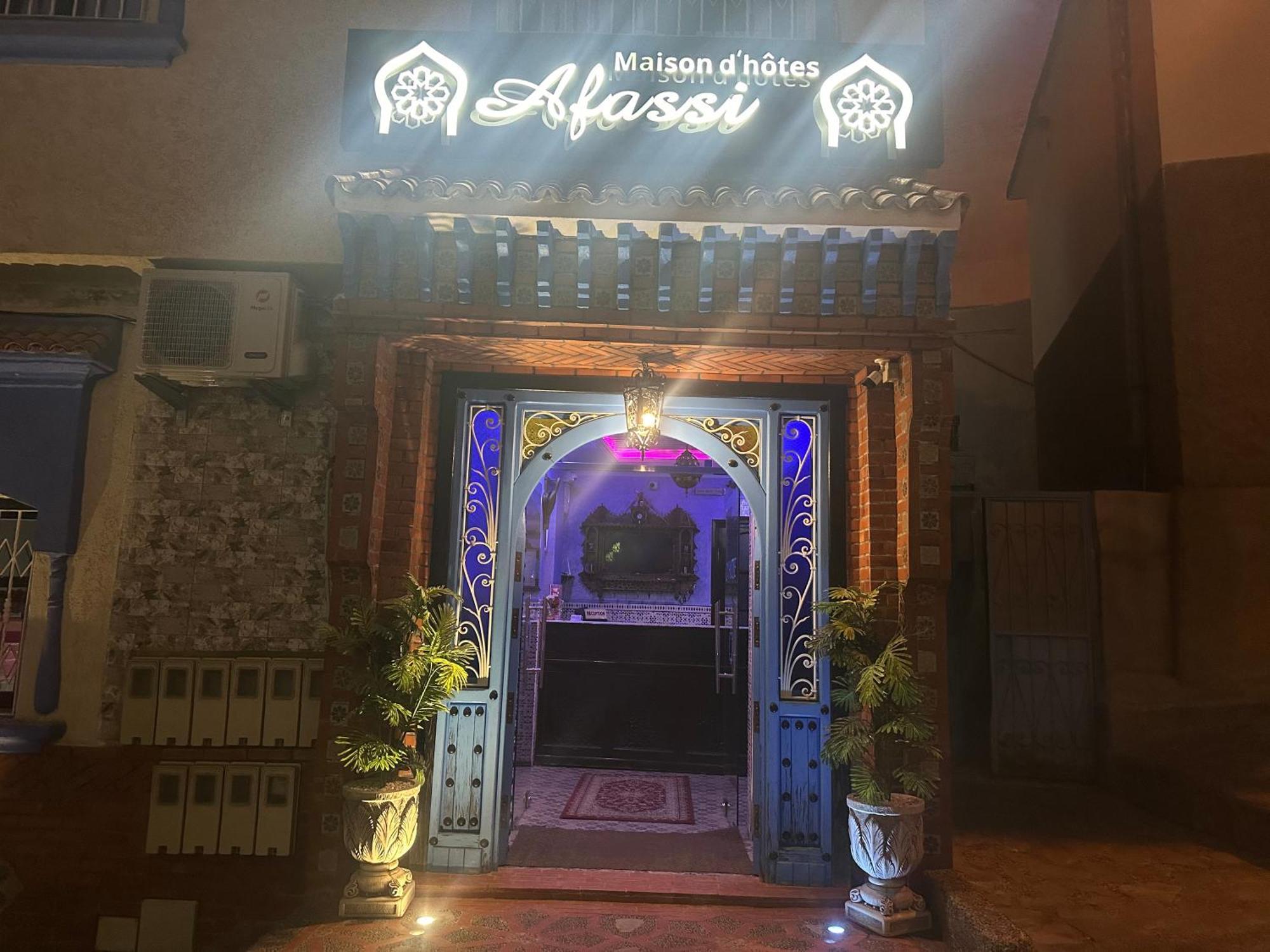 Maison D'Hotes Afassi เชฟชาอูน ภายนอก รูปภาพ